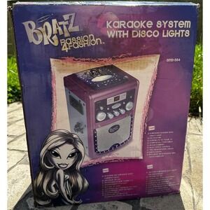 Y2K Bratz CD & Karaoke System Purple Model SMB-564 - No Microphone - NEW IN BOX